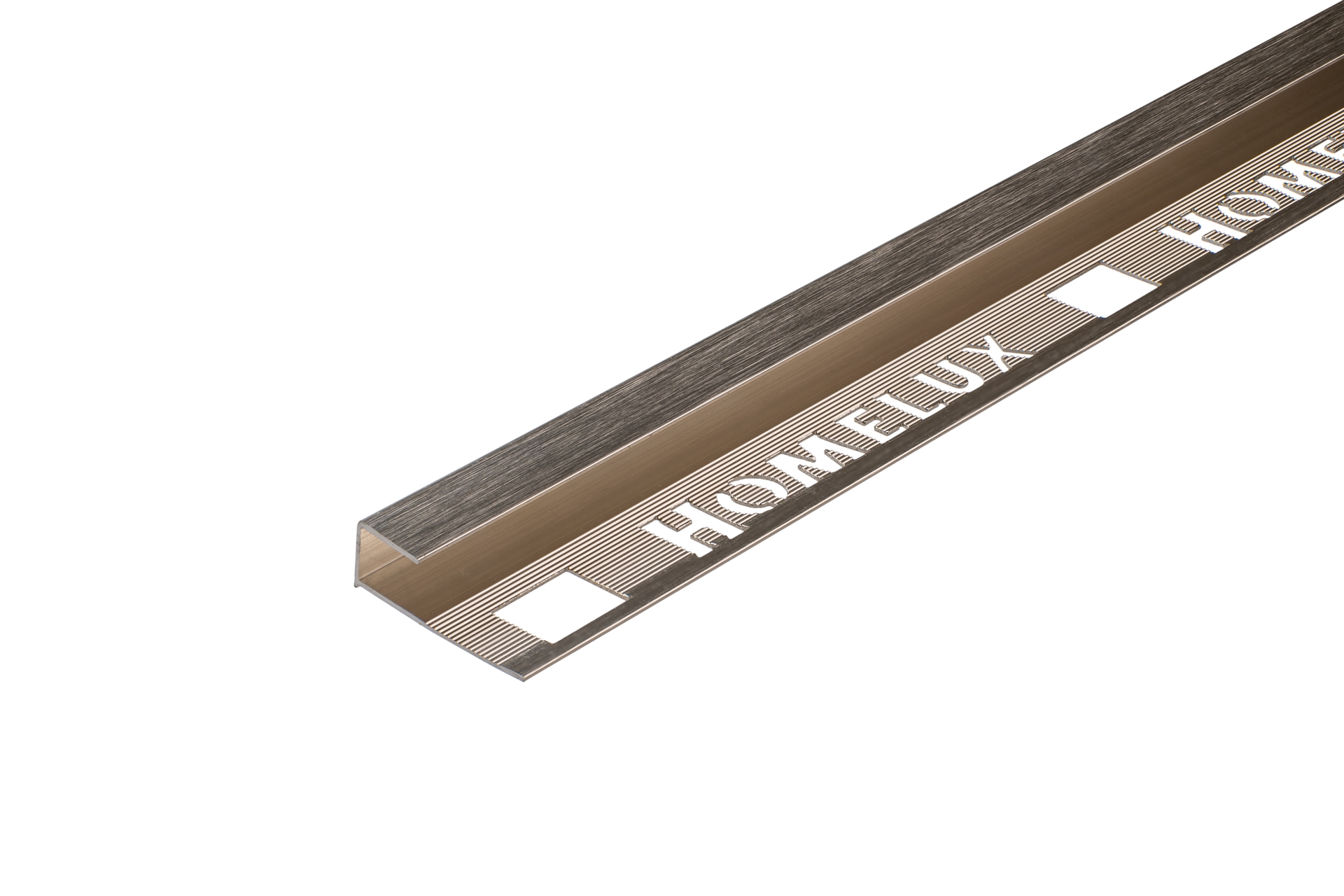 Kvadrātprofila sienas flīžu līste - ner.tērauda - Erkulis & CO