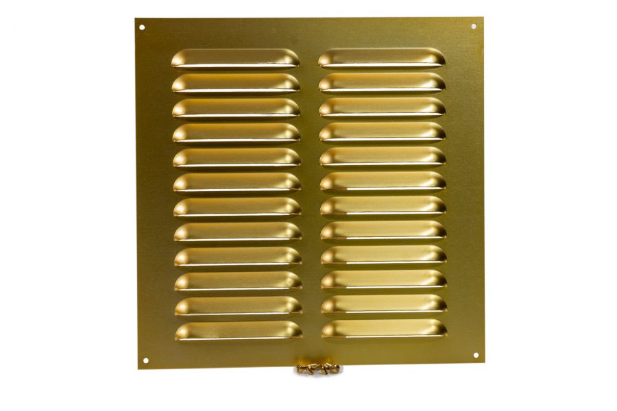 Anodēta alumīnija ventilācijas reste 242x242mm