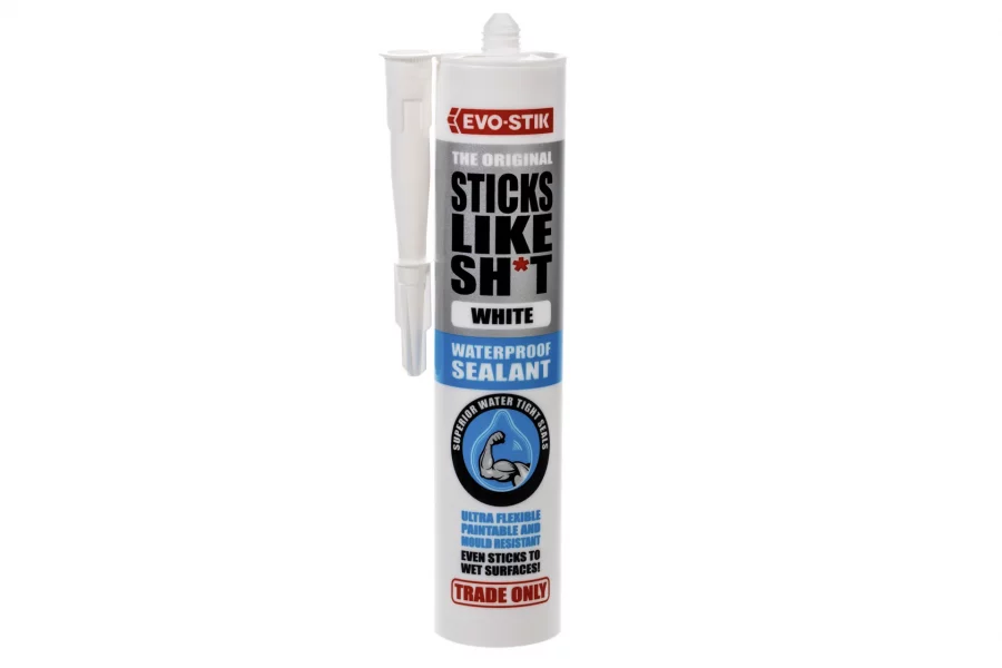 Elastīgs hermētiķis-līme Evo-Stik balts