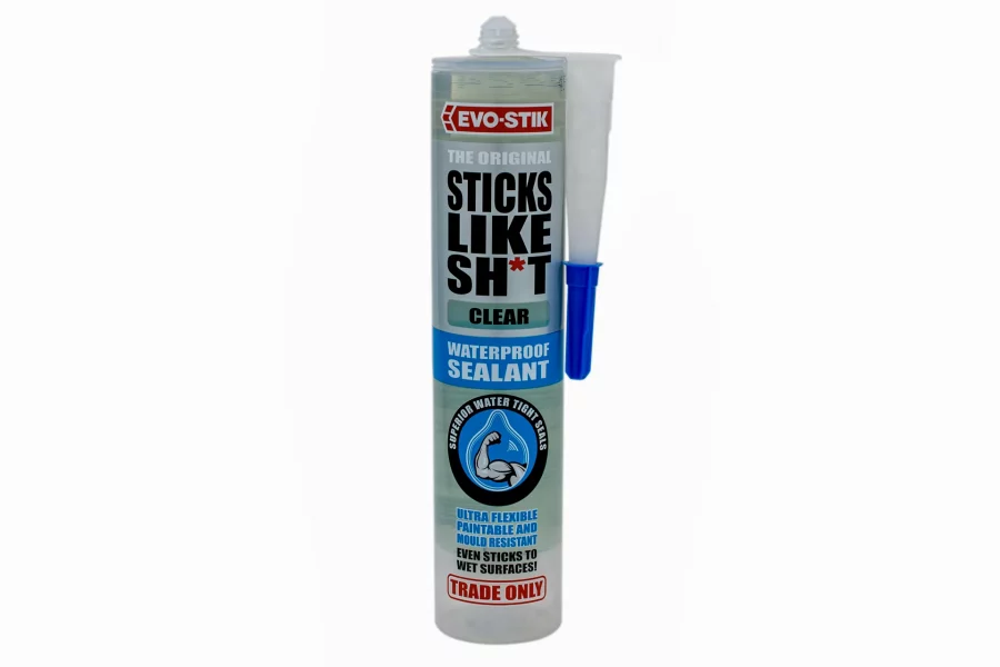 Elastīgs hermētiķis-līme Evo-Stik caurspīdīgs