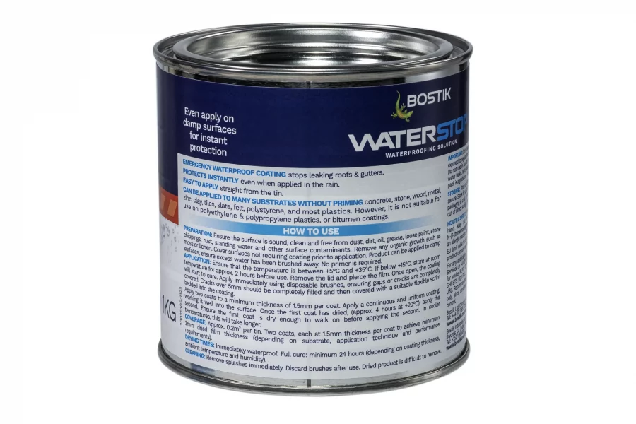 Hidroizolācijas avārijas pārklājums Bostik WaterStop Galerijas attēls 1