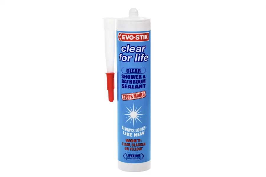 Sanitārais silikons Evo-Stik caurspīdīgs