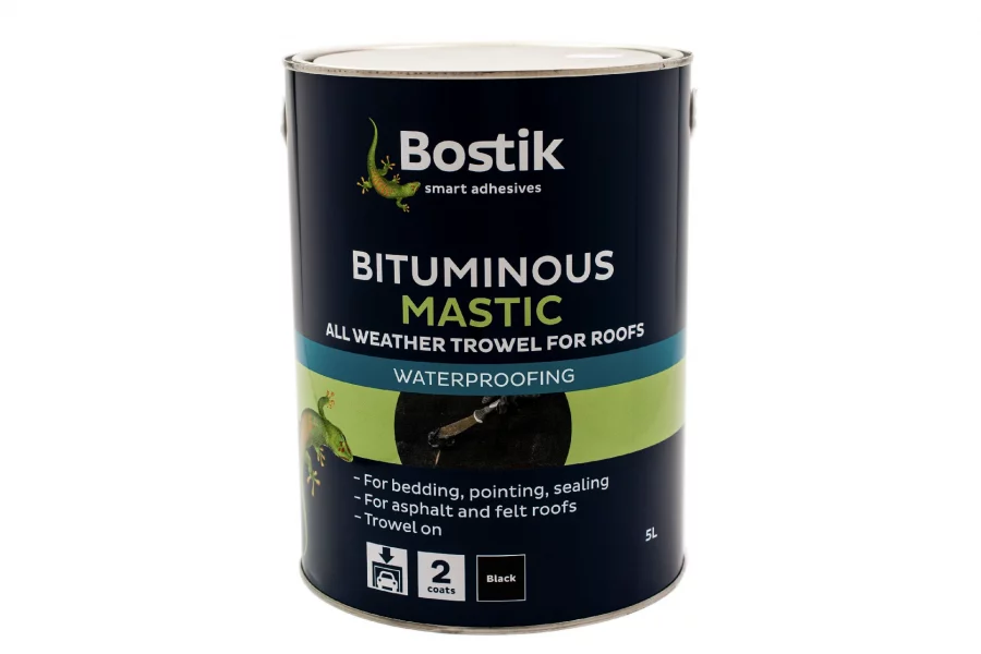&Scaron;ķiedrotā bitumena mastika Bostik Bituminous Mastic