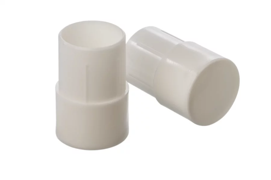 Balti korķi 25mm diametra garderobes stienim